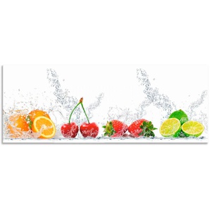 Küchenrückwand ARTLAND Fruchtig erfrischend gesund Fruchtmix Spritzschutzwände Gr. B/H: 160 cm x 60 cm, bunt Küchendekoration