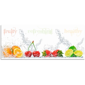 Küchenrückwand ARTLAND Fruchtig erfrischend gesund Fruchtmix Spritzschutzwände Gr. B/H: 160 cm x 65 cm, bunt Küchendekoration