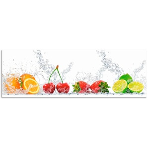 Küchenrückwand ARTLAND Fruchtig erfrischend gesund Fruchtmix Spritzschutzwände Gr. B/H: 170 cm x 55 cm, bunt Küchendekoration