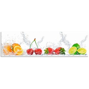 Küchenrückwand ARTLAND Fruchtig erfrischend gesund Fruchtmix Spritzschutzwände Gr. B/H: 180 cm x 50 cm, bunt Küchendekoration