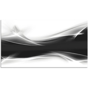 Küchenrückwand ARTLAND Kreatives Element Spritzschutzwände Gr. B/H: 110 cm x 60 cm, schwarz Küchendekoration