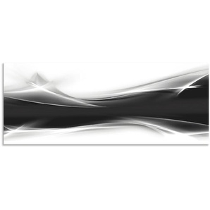 Küchenrückwand ARTLAND Kreatives Element Spritzschutzwände Gr. B/H: 140 cm x 55 cm, schwarz Küchendekoration