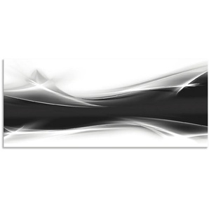 Küchenrückwand ARTLAND Kreatives Element Spritzschutzwände Gr. B/H: 140 cm x 60 cm, schwarz Küchendekoration