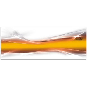Küchenrückwand ARTLAND Kreatives Element Spritzschutzwände Gr. B/H: 160 cmx60 cm, goldfarben Küchendekoration Spritzschutzwände Alu Spritzschutz mit Klebeband, einfache Montage