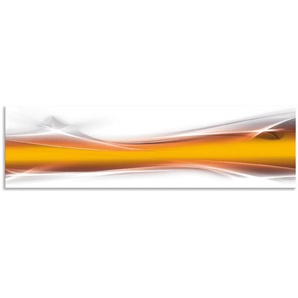 Küchenrückwand ARTLAND Kreatives Element Spritzschutzwände Gr. B/H: 180 cm x 50 cm, goldfarben Küchendekoration