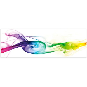 Küchenrückwand ARTLAND Rauch - Abstrakt Spritzschutzwände Gr. B/H: 150 cmx50 cm, bunt Küchendekoration Spritzschutzwände Alu Spritzschutz mit Klebeband, einfache Montage