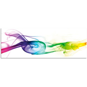 Küchenrückwand ARTLAND Rauch - Abstrakt Spritzschutzwände Gr. B/H: 160 cmx55 cm, bunt Küchendekoration Spritzschutzwände Alu Spritzschutz mit Klebeband, einfache Montage