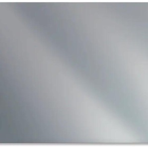 Küchenrückwand ARTLAND Uni Alu gebürstet Spritzschutzwände Gr. B/H: 100 cm x 50 cm, silberfarben Küchendekoration Alu Spritzschutz mit Klebeband, einfache Montage