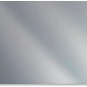 Küchenrückwand ARTLAND Uni Alu gebürstet Spritzschutzwände Gr. B/H: 110 cm x 55 cm, silberfarben Küchendekoration Alu Spritzschutz mit Klebeband, einfache Montage