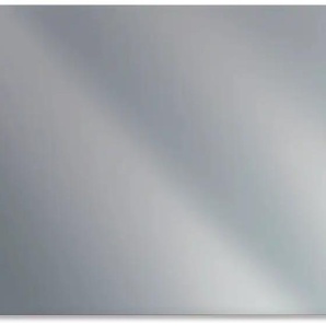 Küchenrückwand ARTLAND Uni Alu gebürstet Spritzschutzwände Gr. B/H: 120 cm x 60 cm, silberfarben Küchendekoration Alu Spritzschutz mit Klebeband, einfache Montage