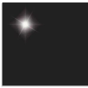 Küchenrückwand ARTLAND Uni schwarz glänzend Spritzschutzwände Gr. B/H: 110 cm x 65 cm, schwarz Küchendekoration