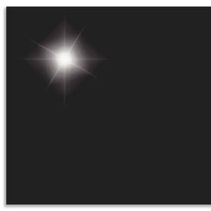 Küchenrückwand ARTLAND Uni schwarz glänzend Spritzschutzwände Gr. B/H: 120 cm x 65 cm, schwarz Küchendekoration