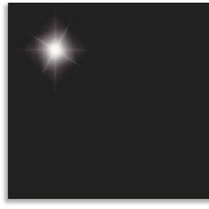 Küchenrückwand ARTLAND Uni schwarz glänzend Spritzschutzwände Gr. B/H: 160 cmx55 cm, schwarz Küchendekoration Spritzschutzwände Alu Spritzschutz mit Klebeband, einfache Montage