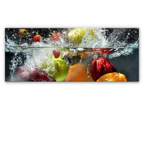 Küchenrückwand WALL-ART Erfrischendes Obst Panorama Spritzschutzwände Gr. B/H: 100 cm x 40 cm, bunt Küchendekoration