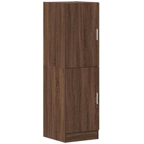 Küchenschrank Braun Eichen-Optik 38x41,5x131,5 cm Holzwerkstoff Vidaxl