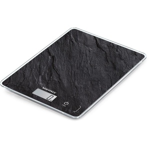 Küchenwaage SOEHNLE Page Compact 300 Slate Küchenwaagen schwarz Digitale Küchenwaage Tragkraft 5 kg, 1 g genaue Teilung