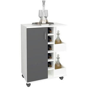 Küchenwagen - mehrfarbig - Materialmix - 63 cm - 85 cm | Möbel Kraft