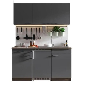 Küchenzeile | grau | 150 cm | 20 cm |