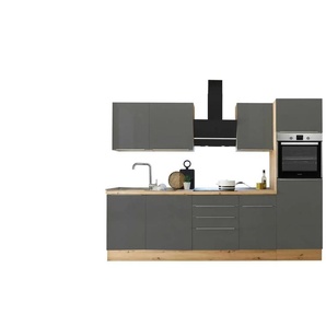 Küchenzeile | grau | 280 cm | 211 cm |