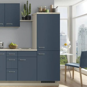 Küchenzeile mit Elektrogeräten Breda | blau | 185 cm |