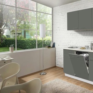 Küchenzeile mit Elektrogeräten  Zwolle | grau | 145 cm |