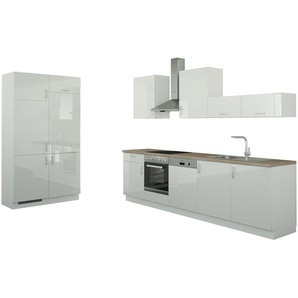 Küchenzeile ohne Elektrogeräte Fürth ¦ weiß