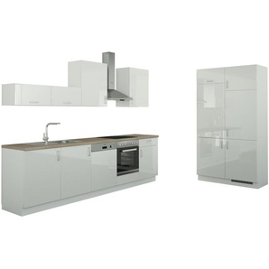 Küchenzeile ohne Elektrogeräte Fürth ¦ weiß