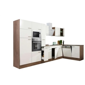 Küchenzeile | weiß | 370 cm | 205 cm |