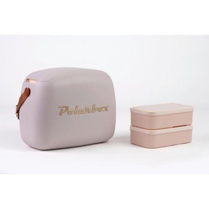 Kühlbox Polarbox, Rosa, Gold, Kunststoff, 6 L, 30.3x24.2x18 cm, Tragegriffe, Freizeit, Koffer & Taschen, Kühlboxen