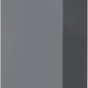 Kühlumbauschrank BASIC BY BALCULINA Bilberry Schränke Gr. B/H/T: 60 cm x 139 cm x 60 cm, 1 St., grau (anthrazit) Kühlschrankumbauschränke