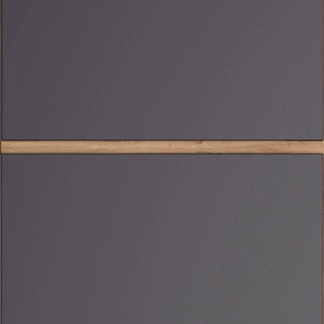 Kühlumbauschrank HELD MÖBEL Riesa Schränke Gr. B/H/T: 60 cm x 200 cm x 60 cm, grau (matt grau) Kühlschrankumbauschränke Breite 60 cm, MDF-Fronten