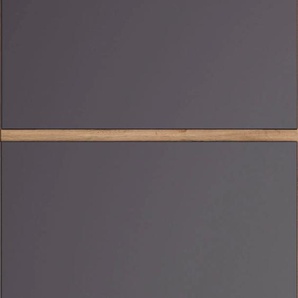 Kühlumbauschrank HELD MÖBEL Riesa Schränke Gr. B/H/T: 60 cm x 200 cm x 60 cm, grau (matt grau) Kühlschrankumbauschränke Breite 60 cm, MDF-Fronten