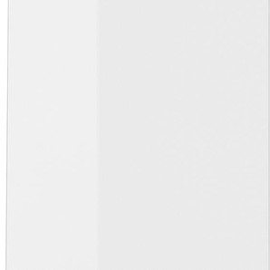 Kühlumbauschrank KOCHSTATION KS-Wien Schränke Gr. B/H/T: 60 cm x 200 cm x 60 cm, 2 St., weiß (weiß hochglanz) Kühlschrankumbauschränke 60 cm breit, 200 hoch, geeignet für Einbau-Kühlgefrierkombination