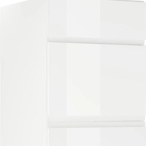 Kühlumbauschrank OPTIFIT Avio Schränke Gr. B/H/T: 60 cm x 211,8 cm x 58,4 cm, 2 St., weiß (weiß hochglanz) Kühlschrankumbauschränke