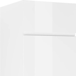 Kühlumbauschrank OPTIFIT Avio Schränke Gr. B/H/T: 60 cm x 211,8 cm x 58,4 cm, 2 St., weiß (weiß hochglanz) Kühlschrankumbauschränke