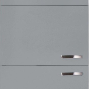 Kühlumbauschrank OPTIFIT Cara Schränke Gr. B/H/T: 60 cm x 211,8 cm x 58,4 cm, 2 St., grau (basaltgrau) Kühlschrankumbauschränke für Kühl-Gefrierkombination