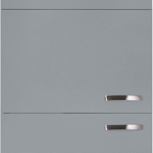 Kühlumbauschrank OPTIFIT Cara Schränke Gr. B/H/T: 60 cm x 211,8 cm x 58,4 cm, 2 St., grau (basaltgrau) Kühlschrankumbauschränke für Kühl-Gefrierkombination