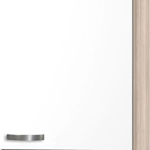 Kühlumbauschrank OPTIFIT Faro Schränke Gr. B/H/T: 60 cm x 174,4 cm x 57,1 cm, 2 St., weiß (weiß glanz) Kühlschrankumbauschränke