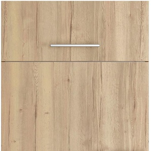 Kühlumbauschrank OPTIFIT Klara Schränke Gr. B/H/T: 60 cm x 211,8 cm x 58,4 cm, 2 St., braun (wildeiche) Kühlschrankumbauschränke Breite 60 cm