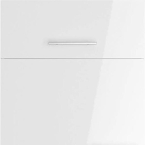 Kühlumbauschrank OPTIFIT Klara Schränke Gr. B/H/T: 60 cm x 211,8 cm x 58,4 cm, 2 St., weiß (weiß lackiert, weiß) Kühlschrankumbauschränke Breite 60 cm