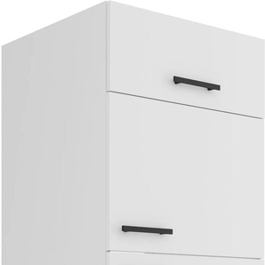 Kühlumbauschrank OPTIFIT Palma Schränke Gr. B/H/T: 60 cm x 206,8 cm x 60 cm, 2 St., weiß (weiß, weiß) Kühlschrankumbauschränke