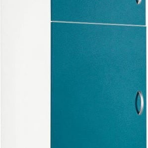 Kühlumbauschrank WIHO KÜCHEN Flexi Schränke Gr. B/H/T: 60 cm x 200 cm x 57 cm, blau (ozeanblau) Kühlschrankumbauschränke