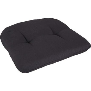 Kühnemuth Auflage Halbrundform Linz Home anthrazit 45x47 cm 60% Polyester 40% Baumwolle