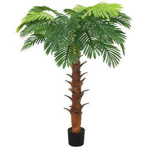 Künstliche Palme Cycas mit Topf 160 cm Grün