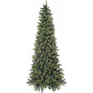 Künstlicher Weihnachtsbaum CREATIV DECO Weihnachtsdeko aussen, künstlicher Christbaum, Tannenbaum Weihnachtsbäume Gr. Höhe: 150 cm bis, grün Künstliche Weihnachtsbäume in schlanker Form