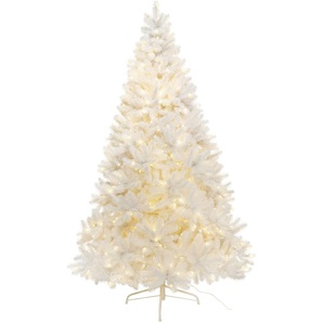 Künstlicher Weihnachtsbaum CREATIV LIGHT Weihnachtsdeko, künstlicher Christbaum, Tannenbaum Weihnachtsbäume Gr. Höhe: 180 cm bis, weiß Kunstweihnachtsbäume Künstliche Weihnachtsbäume
