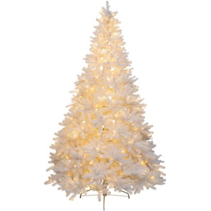 Künstlicher Weihnachtsbaum CREATIV LIGHT Weihnachtsdeko, künstlicher Christbaum, Tannenbaum Weihnachtsbäume Gr. Höhe: 210 cm bis, weiß Kunstweihnachtsbäume Künstliche Weihnachtsbäume