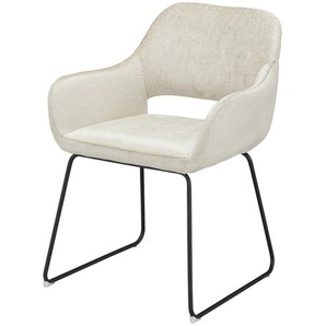 Kufenstuhl - braun - Materialmix - 56,5 cm - 82 cm - 59 cm | Möbel Kraft