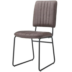 Kufenstuhl  Carlton ¦ braun ¦ Maße (cm): B: 47 H: 92 T: 64.0