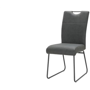 Kufenstuhl - grau - Materialmix - 44 cm - 94,1 cm - cm 63,0 | Möbel Kraft